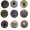 Brass Jeans Buttons