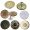 Brass Jeans Buttons