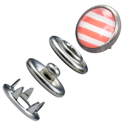 Printed Prong Snap Buttons